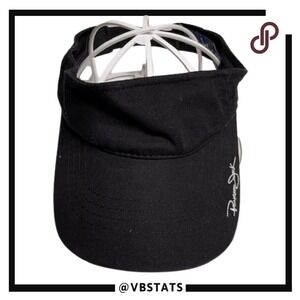 Panama Jack Men's Adjustable Sun‎ Visor Cap Black One Size